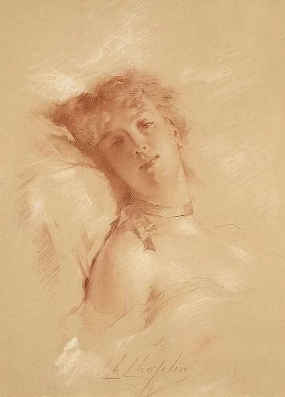Charles Joshua Chaplin - Giovane donna languida